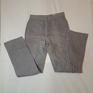 JORDACHE Womens Jeans Size 34L Vintage Authentic 1980S Gray Color‎ (32X34)